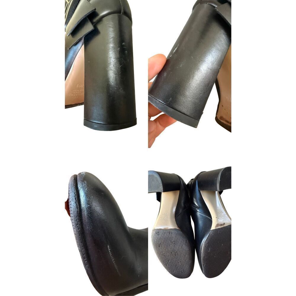 Valentino Garavani Black Leather Knee High boots Size 39.5/9.5 Women’s - Picture 9 of 11